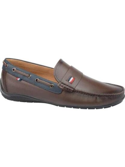 CASUAL MOCASIN MOCASIN ANTIFAZ COGNAC PERRY ELLIS - Image 2
