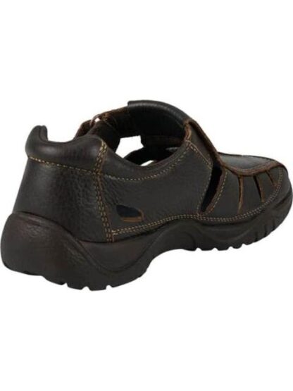 SANDALIA CASUAL AJUSTE CON VELCRO CAFE HPC POLO - Image 2