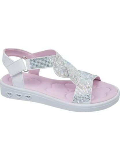 SANDALIA CON LUCES BLANCO VIVIS SHOES KIDS - Image 2