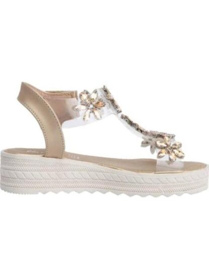 SANDALIA PEDRERIA ORO VIVIS SHOES KIDS - Image 5