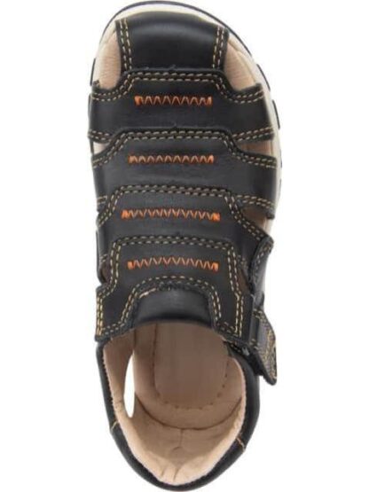 SANDALIA DE PIEL NEGRO SCHATZ KIDS - Image 4