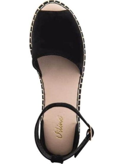 SANDALIA PLANA NEGRO VI LINE - Image 5