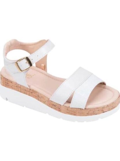 SANDALIA PLATAFORMA BEIGE/HUESO VIVIS SHOES KIDS - Image 2
