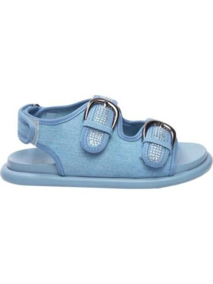 SANDALIA BRILLOS AZUL MEZCLILLA VIVIS SHOES KIDS - Image 2