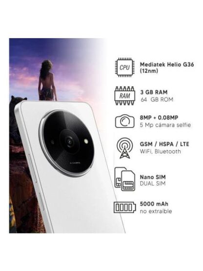 CEL XIAOMI REDMI A3X 3 64 BLANCO - Image 2