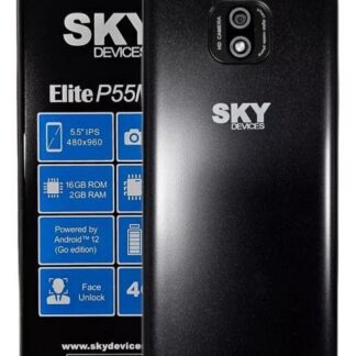 CELULAR ECONOMICO SKY DEVICES ELITE P55 MAX 16GB - 2GB RAM NEGRO