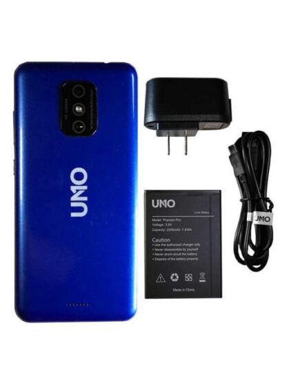 CELULAR ECONOMICO UNO PREMIER PRO 16GB - 2GB RAM NUEVO AZUL - Image 4
