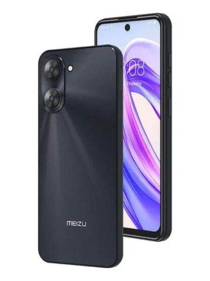 CELULAR MEIZU MBLU 21 4GB RAM 64GB ALMACENAMIENTO DUAL SIM PANTALLA 6.79 CONECTIVIDAD 4G BATERIA 4900 MAH PANTALLA 90HZ CAMARA PRINCIPAL 13MP CAMARA FRONTAL 8MP NEGRO