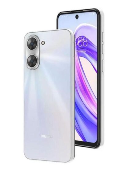 CELULAR MEIZU MBLU 21 6GB RAM 128GB ALMACENAMIENTO DUAL SIM PANTALLA 6.79 CONECTIVIDAD 4G BATERIA 4900 MAH PANTALLA 90HZ CAMARA PRINCIPAL 13MP CAMARA FRONTAL 8MP BLANCO