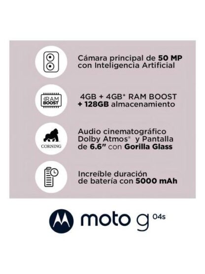 CELULAR MOTO G04S 4 + 128 - Image 2