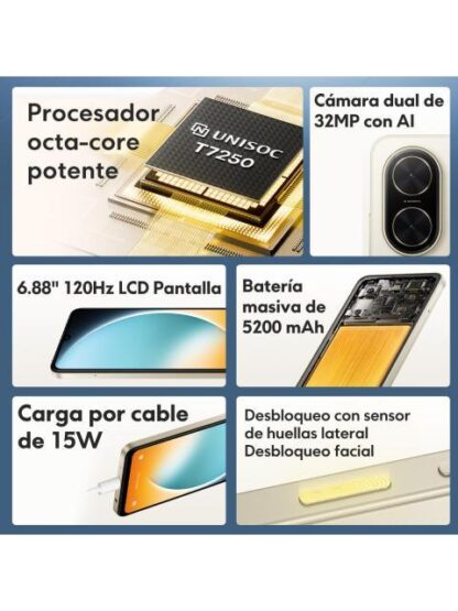 CELULAR XIAOMI POCO C71 3GB RAM 64GB ROM DUAL SIM BLACK - Image 2