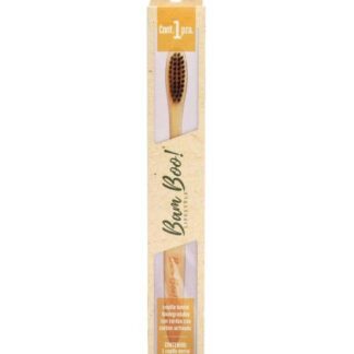 CEPILLO DENTAL CARBON ACTIVADO 1 PZ BAM BOO LIFESTYLE