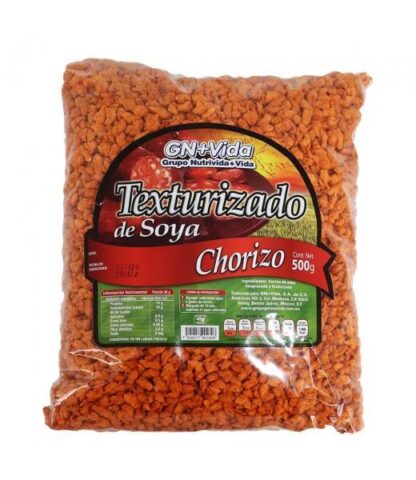 CEREAL SOYA TEXTURIZADO DE CHORIZO 500GR GN+VIDA