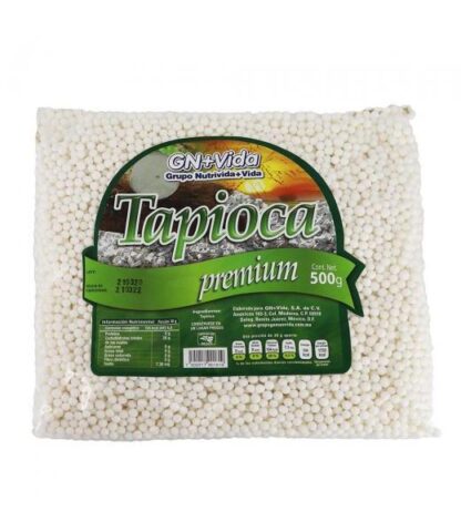 CEREAL TAPIOCA PREMIUM BOLSA 500GR GN+VIDA