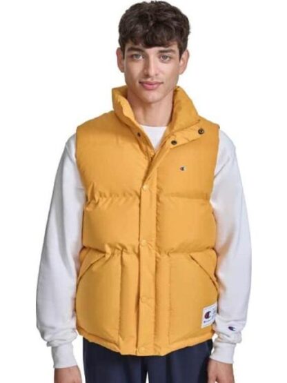 CHALECO PUFFER AMARILLO CHAMPION - Image 2