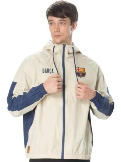 CHAMARRA BARCELONA WIND RUNNER BEIGE BARCELONA - Image 2