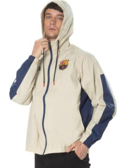 CHAMARRA BARCELONA WIND RUNNER BEIGE BARCELONA - Image 3