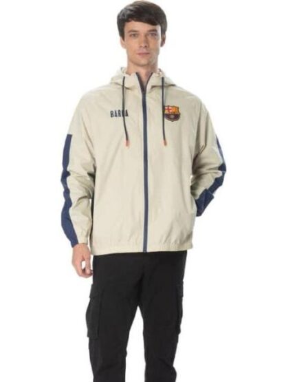 CHAMARRA BARCELONA WIND RUNNER BEIGE BARCELONA - Image 5