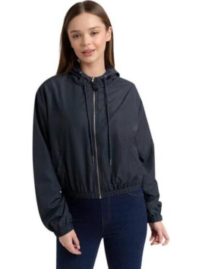 CHAMARRA BOMBER AZUL HOLLY LAND - Image 2