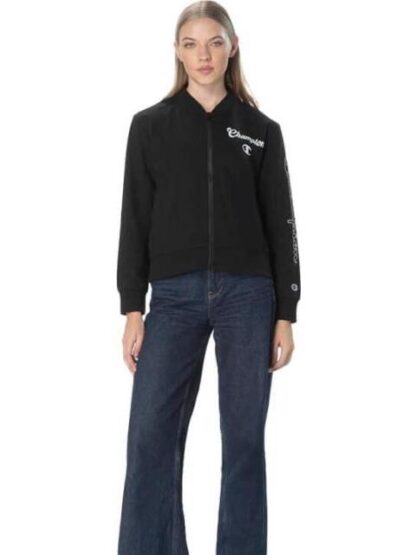 CHAMARRA BOMBER JKT W NEGRO CHAMPION