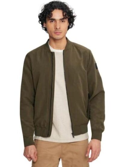 CHAMARRA BOMBER VERDE OLIVO NEXT CO