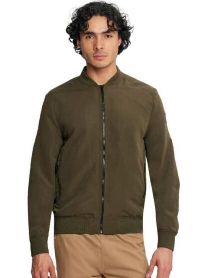 CHAMARRA BOMBER VERDE OLIVO NEXT CO - Image 3