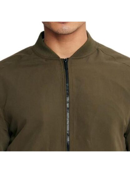 CHAMARRA BOMBER VERDE OLIVO NEXT CO - Image 6