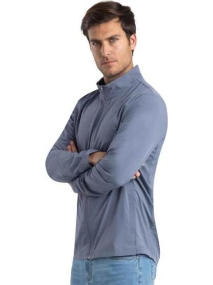 CHAMARRA DEPORTIVA AZUL SKECHERS1 - Image 3