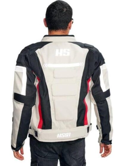 CHAMARRA MOTOCICLISMO BEIGE HARD SODA - Image 4