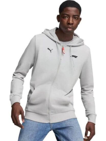 CHAMARRA MOTORSPORT F1 ESS FULL ZIP HOODIE GRIS PUMA - Image 2