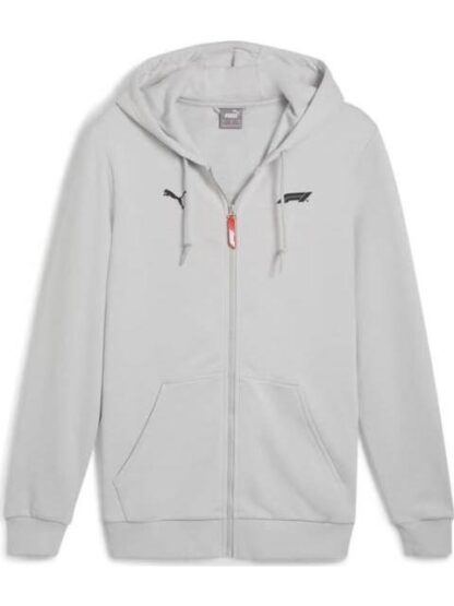 CHAMARRA MOTORSPORT F1 ESS FULL ZIP HOODIE GRIS PUMA - Image 6