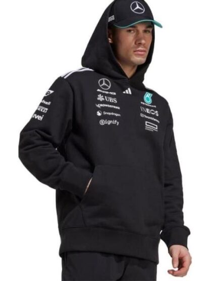 CHAMARRA MOTORSPORT MER TM HOOD M NEGRO ADIDAS - Image 2