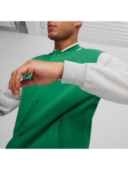 CHAMARRA PUMA SQUAD TRACK JACKET VERDE PUMA - Image 4