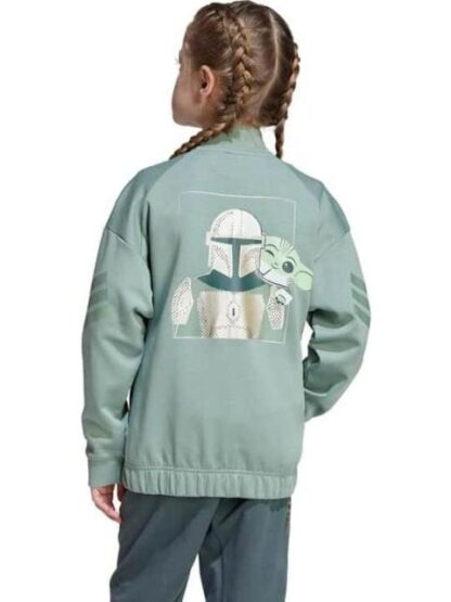 CHAMARRA ROPA CASUAL CHMARRA LK SW MNDO TT VERDE ADIDAS - Image 4