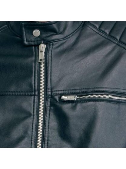 CHAMARRA TACTO PIEL NEGRO HARD SODA - Image 6
