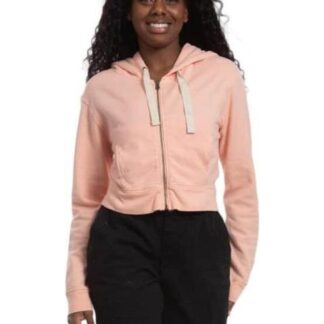 CHAMARRA VINTAGE WASH FULL ZIP HOODIE ROSA CHAMPION