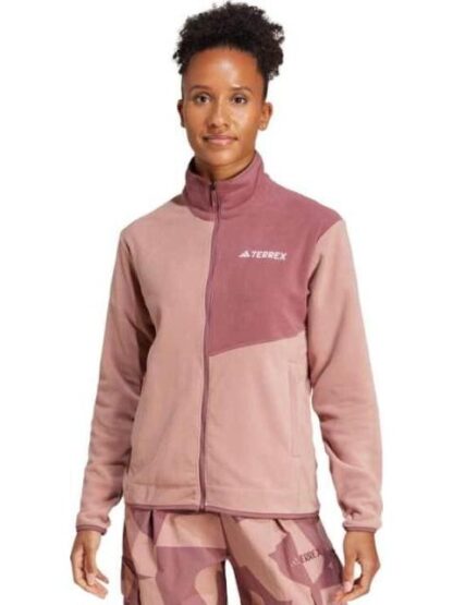 CHAMARRA W MT FZ FLEECE ROSA ADIDAS