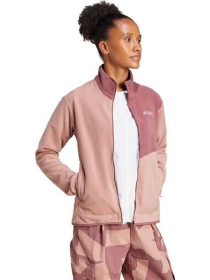CHAMARRA W MT FZ FLEECE ROSA ADIDAS - Image 3