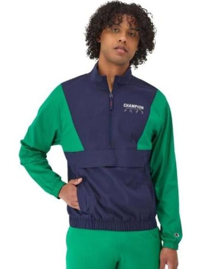 CHAMARRA WOVEN QUARTER AZUL CHAMPION