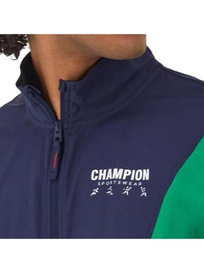 CHAMARRA WOVEN QUARTER AZUL CHAMPION - Image 3