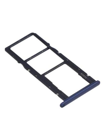CHAROLA BANDEJA PORTA SIM  COMPATIBLE CON MOTO G7 POWER XT1955 XT1955-1 COLOR AZUL