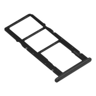 CHAROLA BANDEJA PORTA SIM  COMPATIBLE CON MOTO G7 POWER XT1955 XT1955-1 COLOR NEGRO