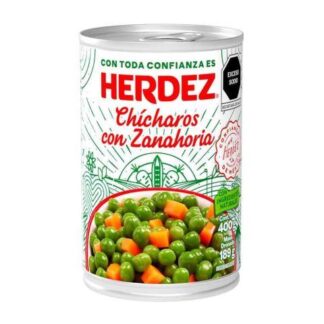 CHICHAROS CON ZANAHORIA HERDEZ 400 G