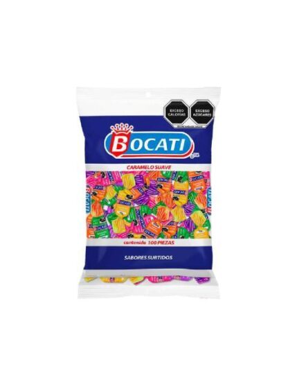 CHICLOSO BOCATI BOLSA 100PIEZAS DE 3.5 GR