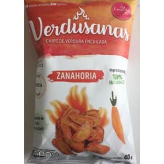 CHIPS DE ZANAHORIA ENCHILADA 40 G VERDUSANAS