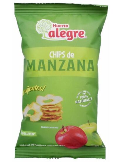 CHIPS MANZANA 15 G HUERTO ALEGRE