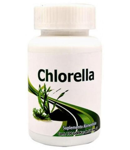 CHLORELLA 500 MG 100 TAB DOS MUNDOS