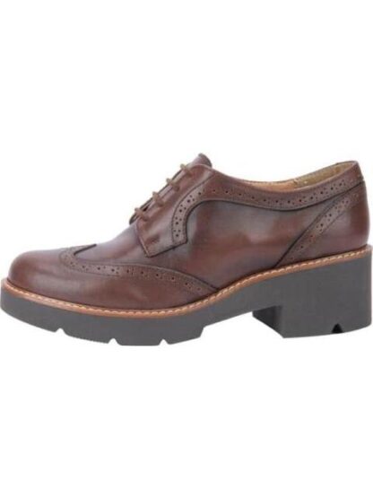 ZAPATO BOSTONIANO DE PIEL CAFE SEDUCTA - Image 5
