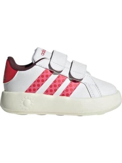 CHOCLO TENIS CASUAL URBANO ZAP GRAND COURT MINNIE C BLANCO ADIDAS