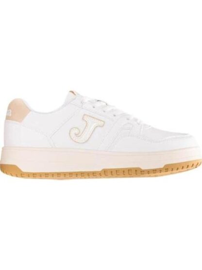 CHOCLO TENIS CASUAL URBANO ZAP PLATEA LOW LADY BEIGE JOMA
